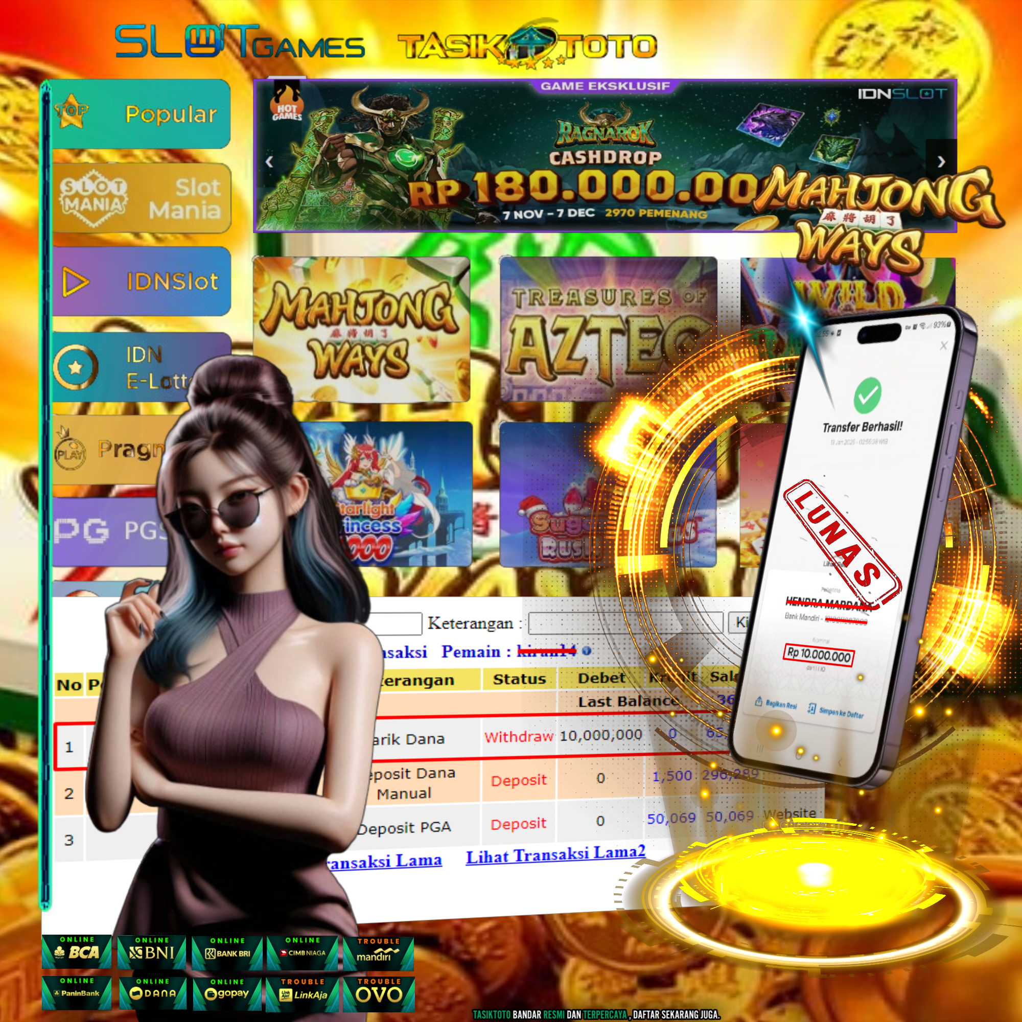 BUKTI JP TASIKTOTO – 14 JANUARI 2025