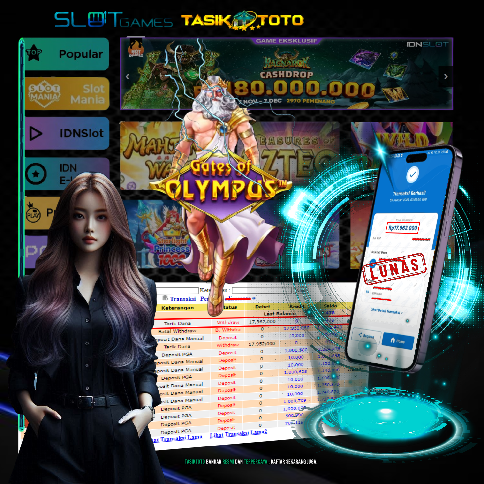 BUKTI JP TASIKTOTO – 4 JANUARI 2025