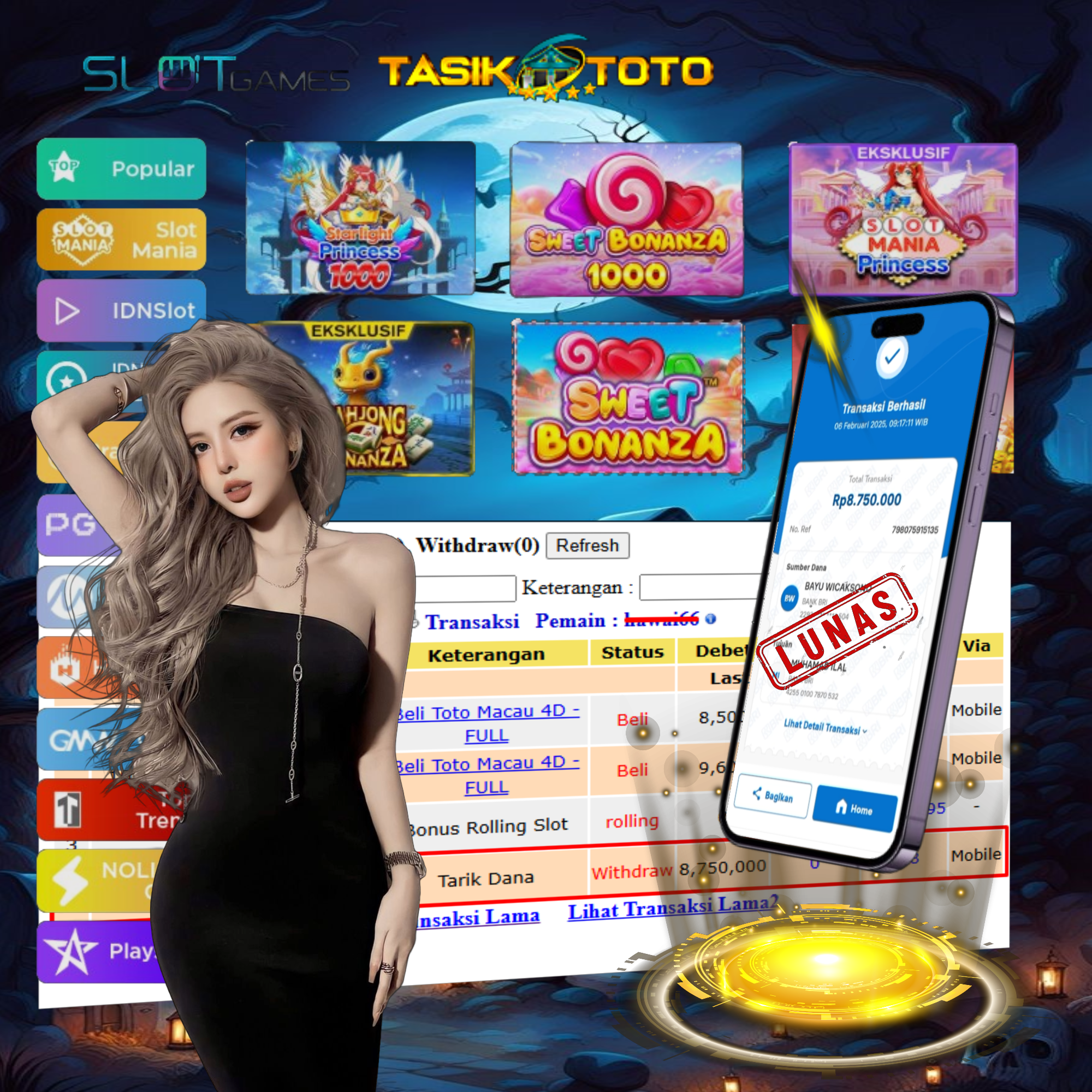 BUKTI JP TASIKTOTO – 5 FEBRUARI 2025