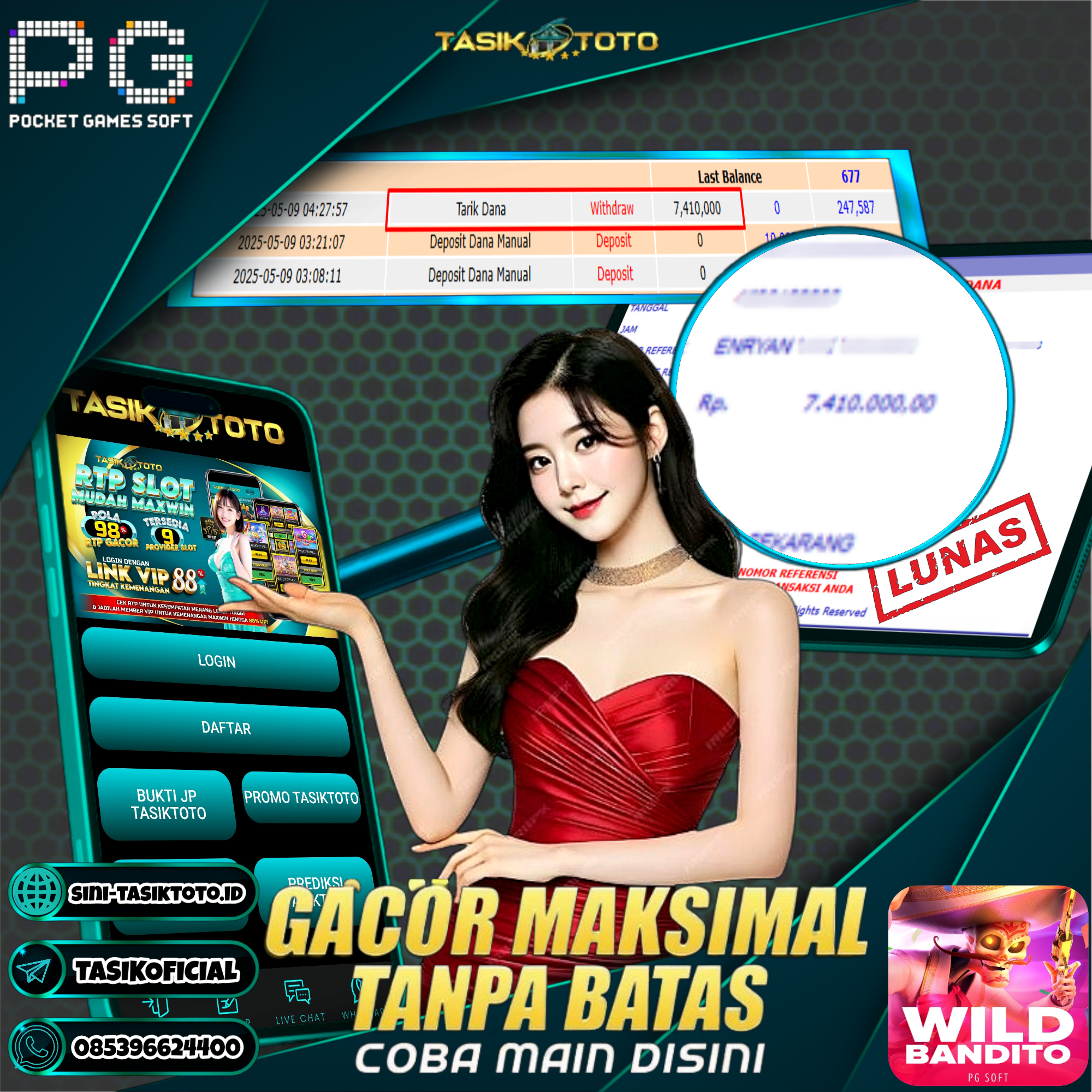 BUKTI JP TASIKTOTO – 9 MEI 2025