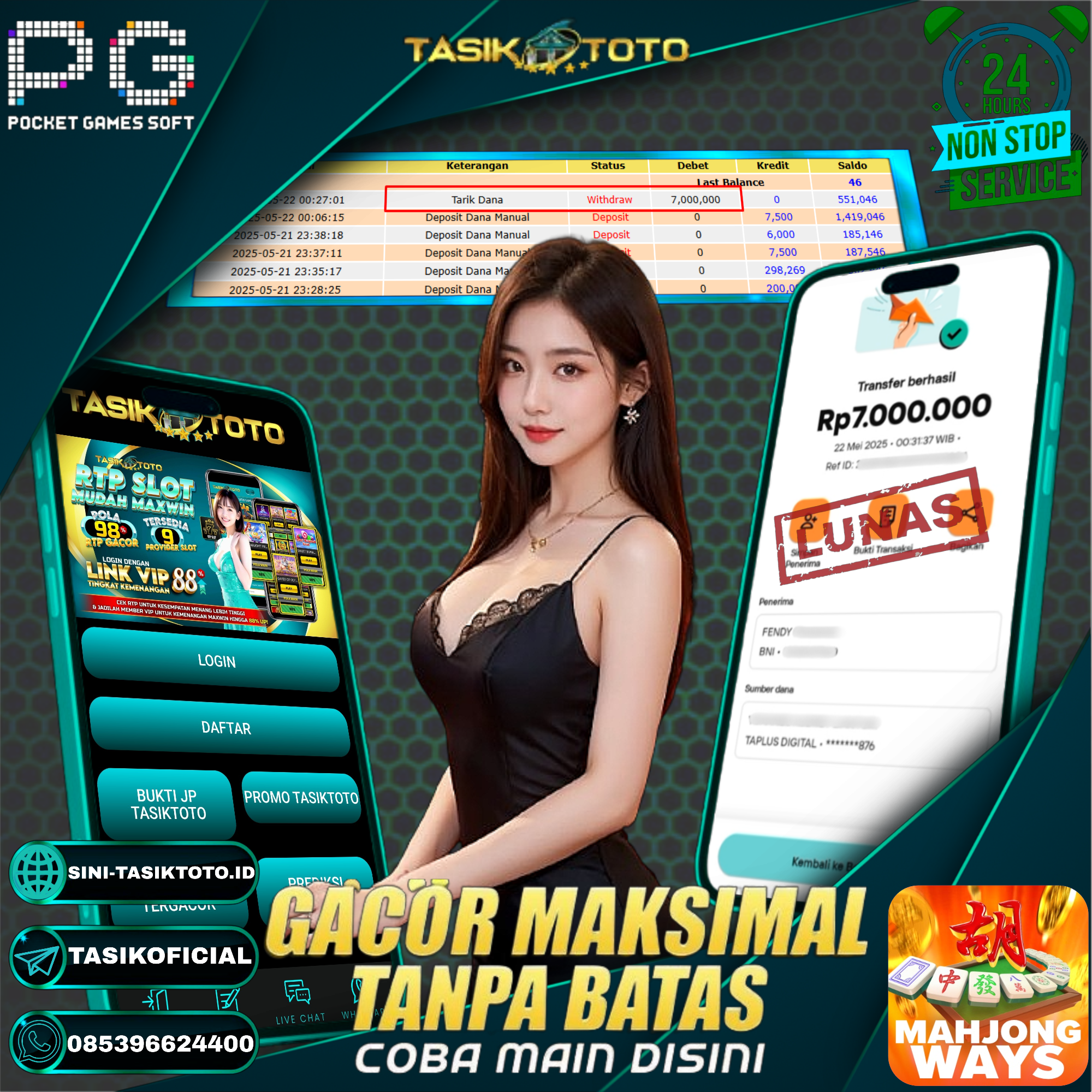 BUKTI JP TASIKTOTO – 22 MEI 2025