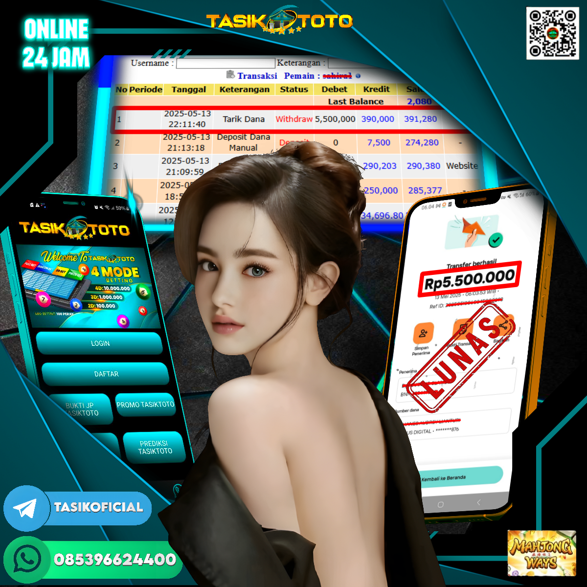 BUKTI JP TASIKTOTO – 14 MEI 2025