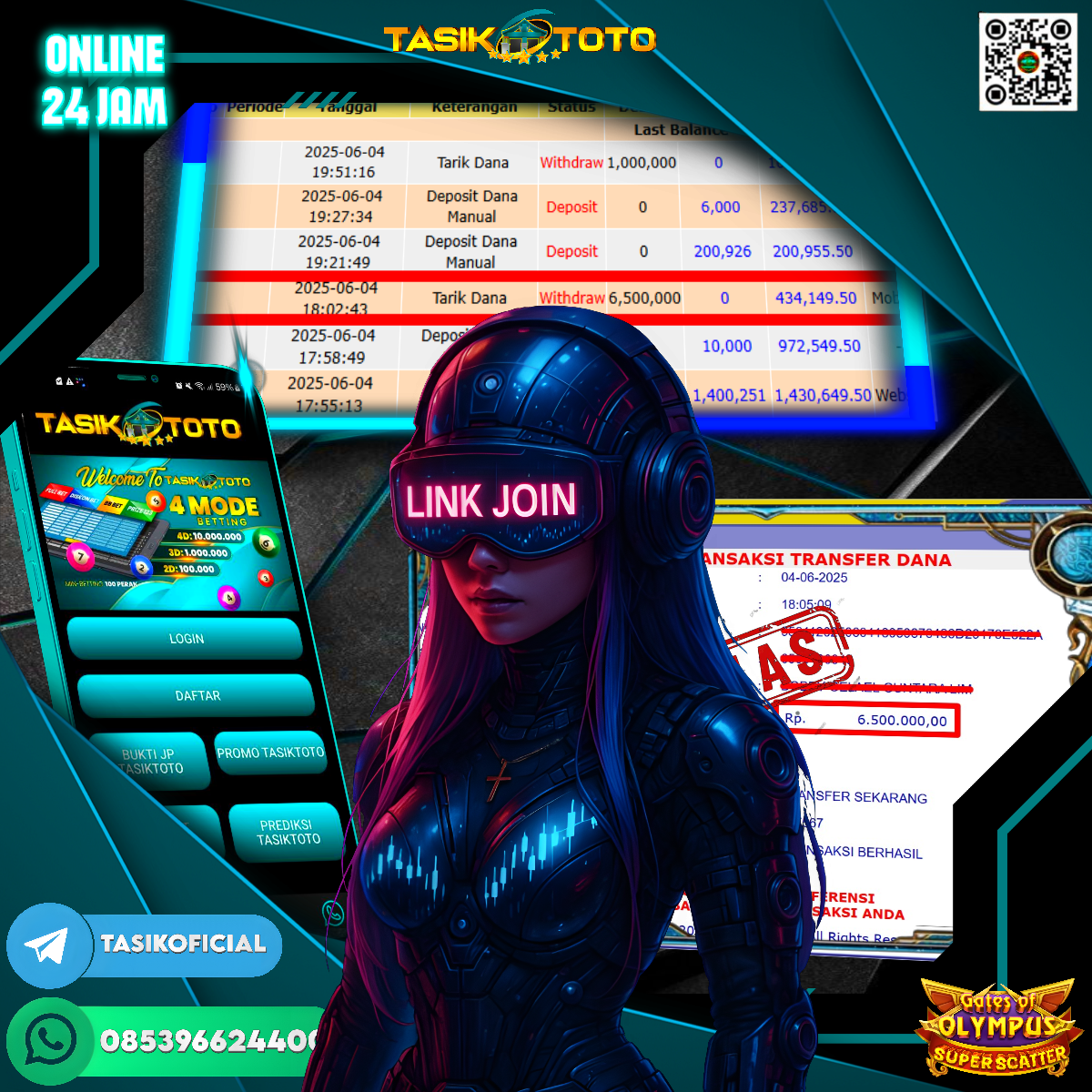 BUKTI JP TASIKTOTO – 5 JUNI 2025