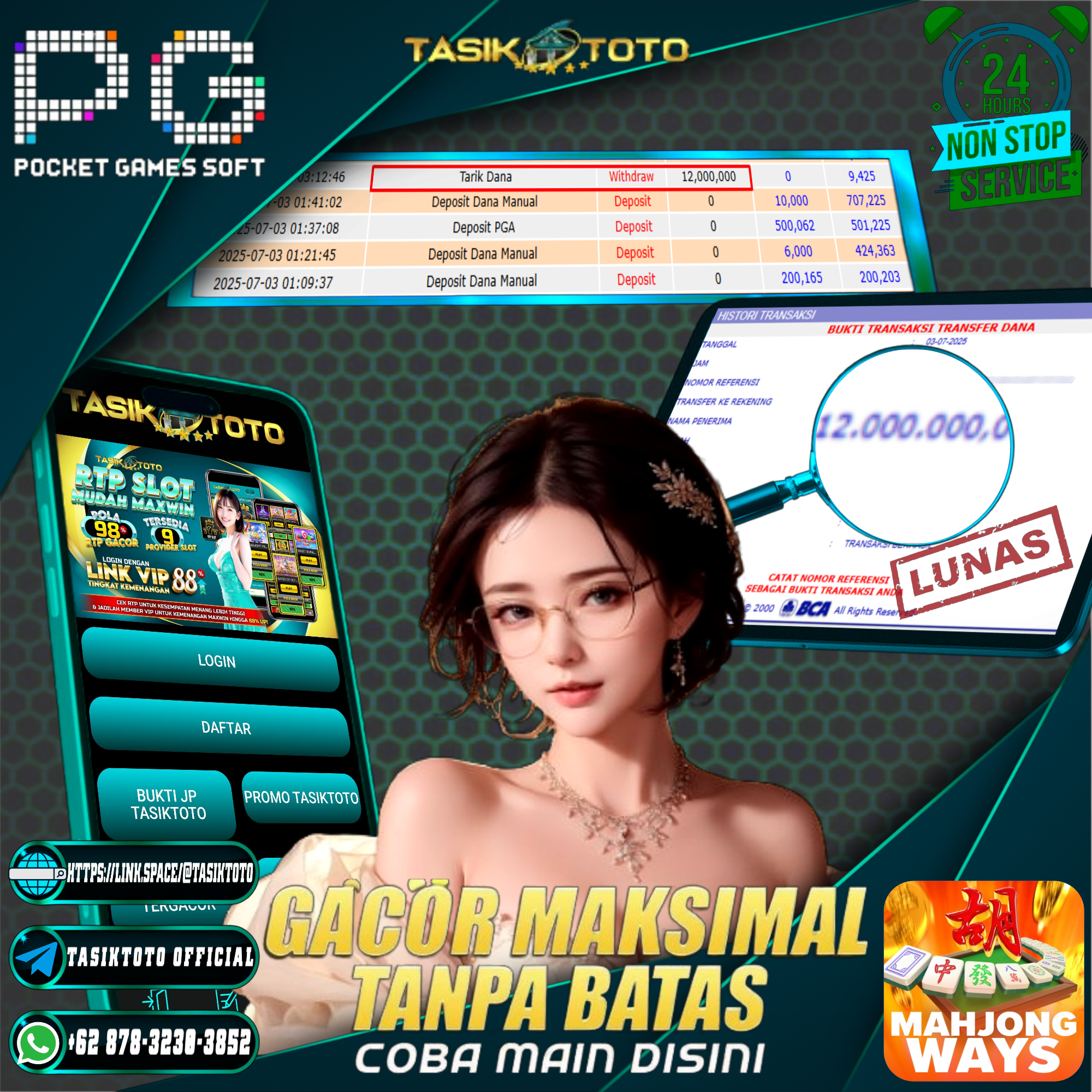 BUKTI JP TASIKTOTO – 3 JULI 2025