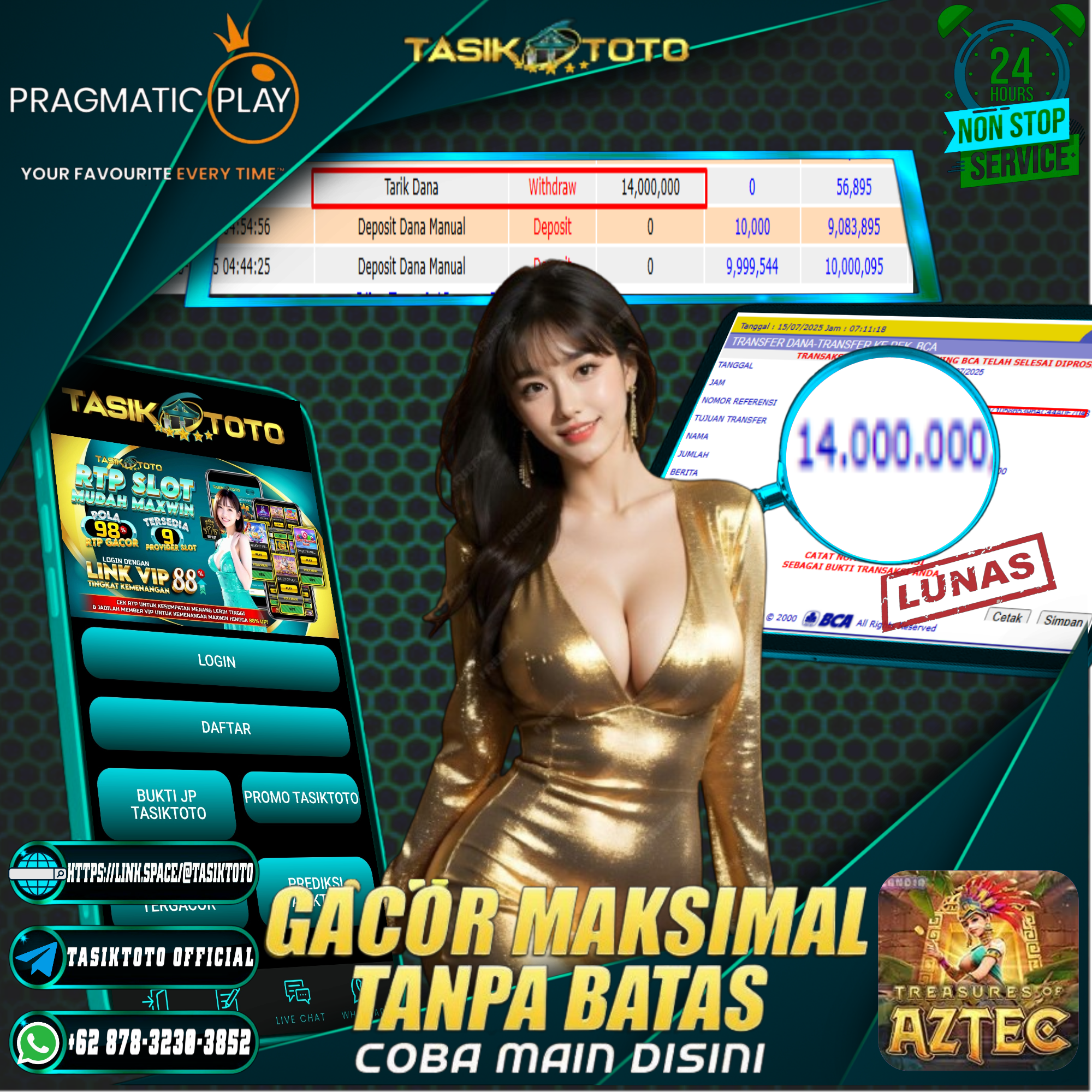 BUKTI JP TASIKTOTO – 16 JULI 2025