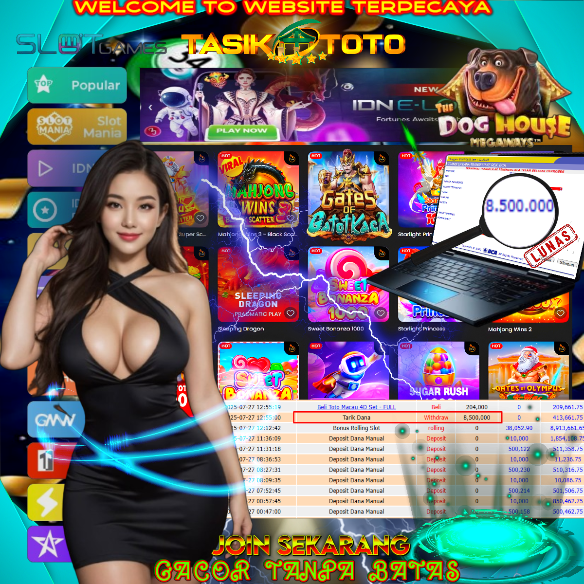 BUKTI JP TASIKTOTO – 27 JULI 2025