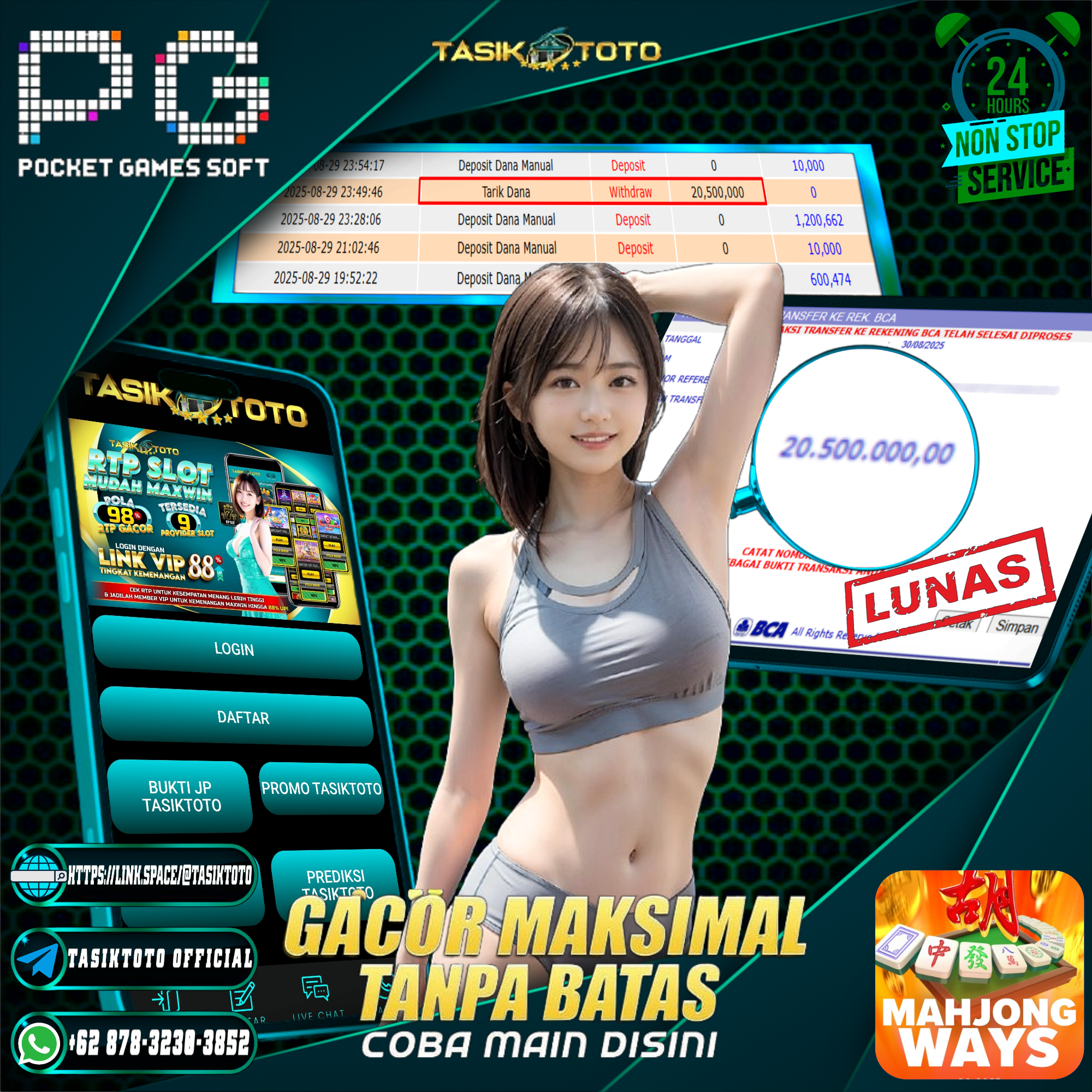 BUKTI JP TASIKTOTO – 30 AGUSTUS 2025