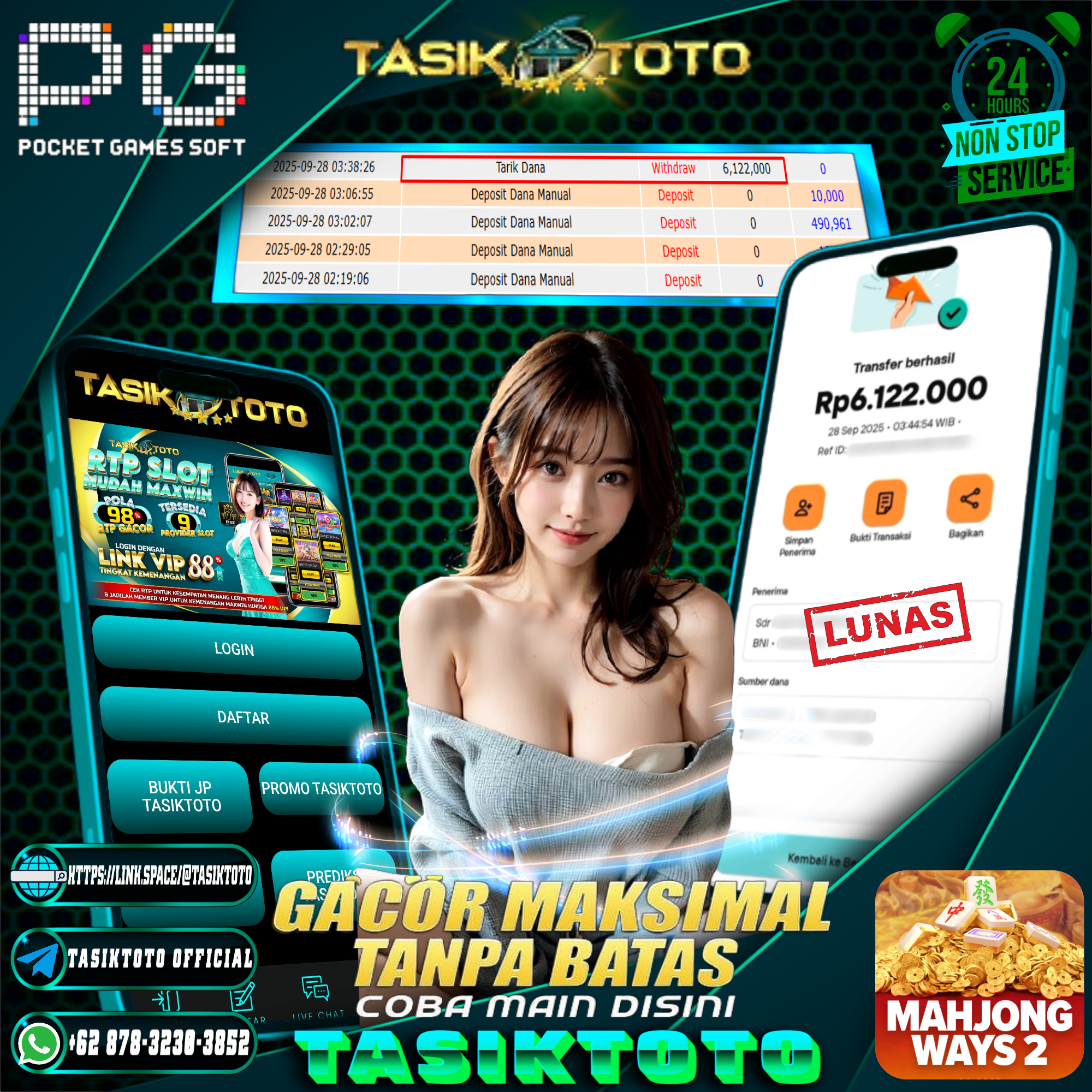 BUKTI JP TASIKTOTO – 28 SEPTEMBER 2025