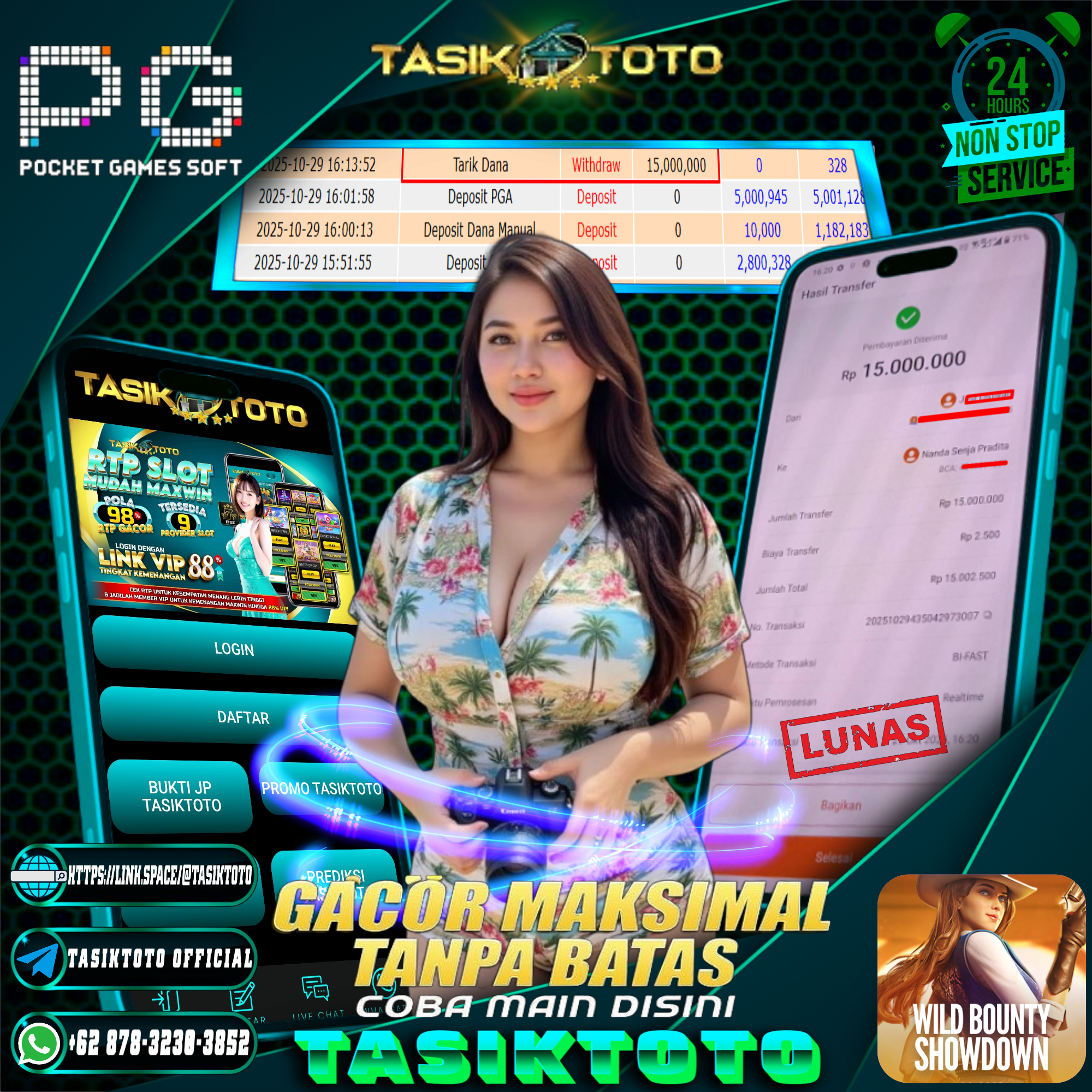 BUKTI JP TASIKTOTO – 29 OKTOBER 2025