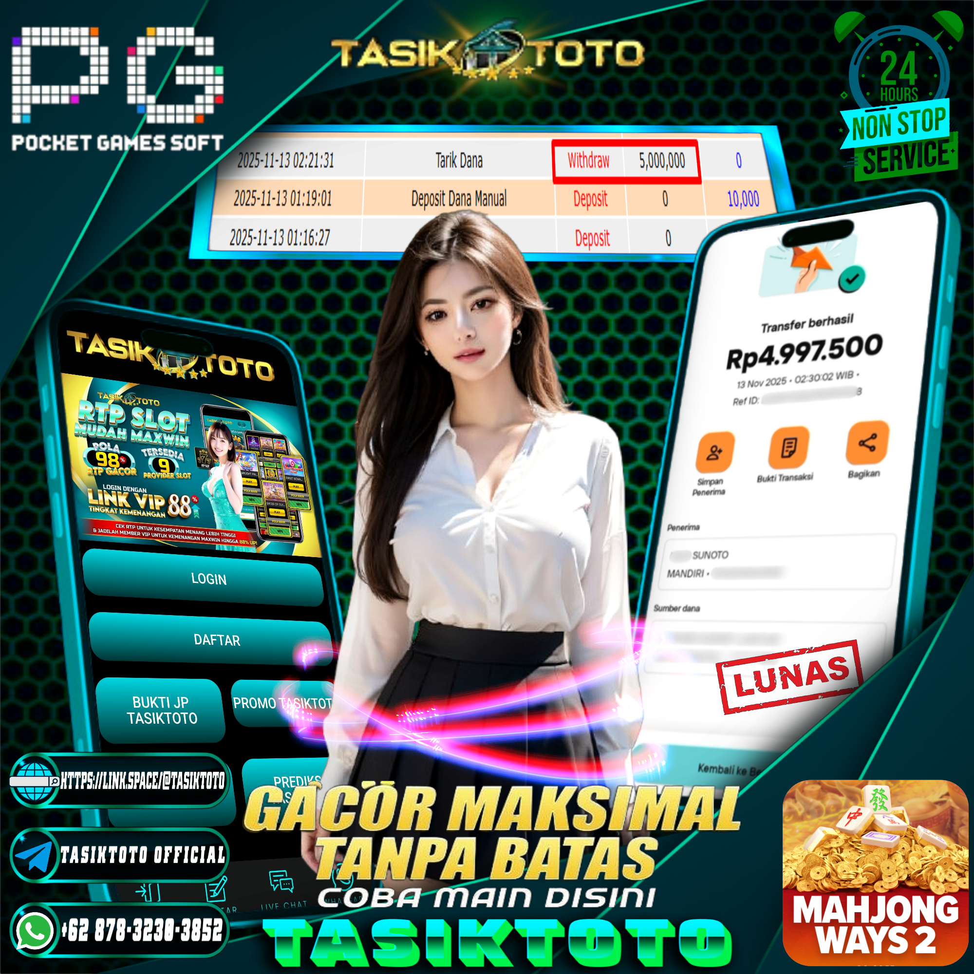 BUKTI JP TASIKTOTO – 13 NOVEMBER 2025