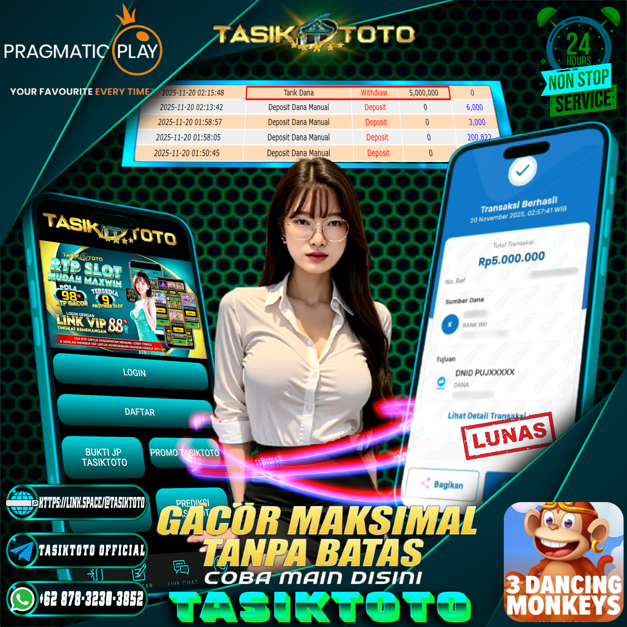 BUKTI JP TASIKTOTO – 20 NOVEMBER 2025