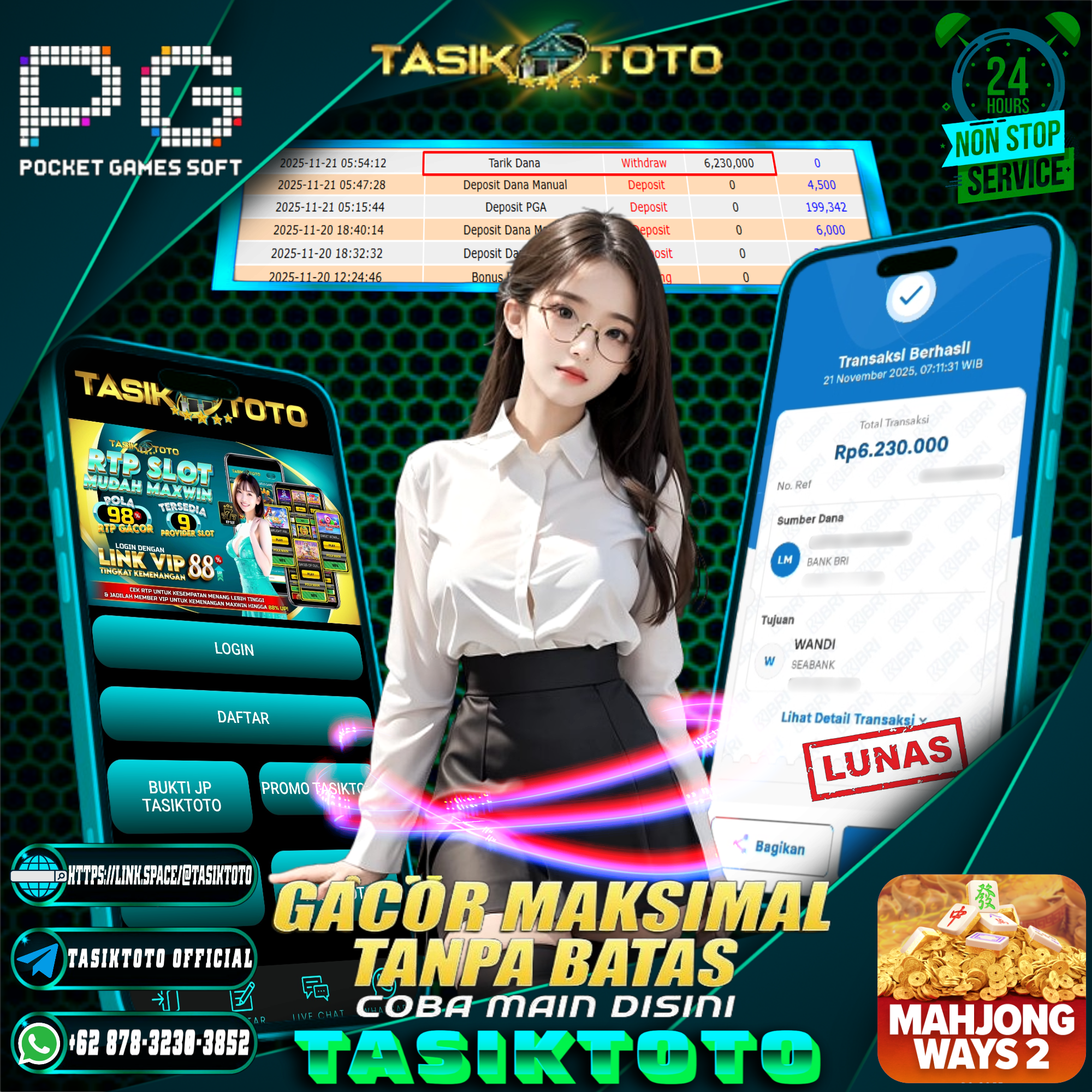 BUKTI JP TASIKTOTO – 21 NOVEMBER 2025