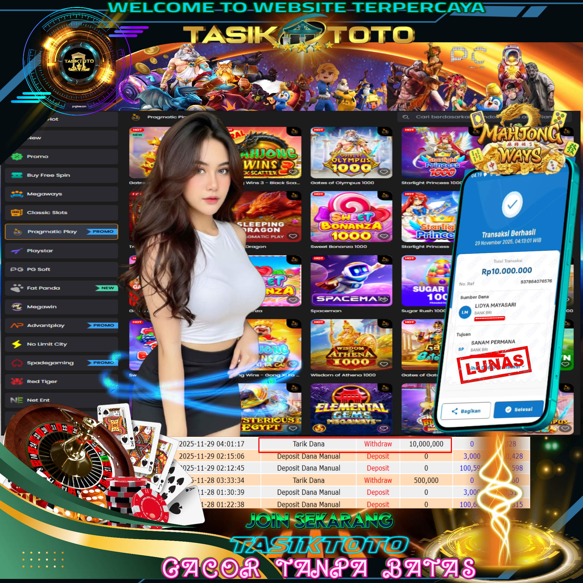 BUKTI JP TASIKTOTO – 29 NOVEMBER 2025