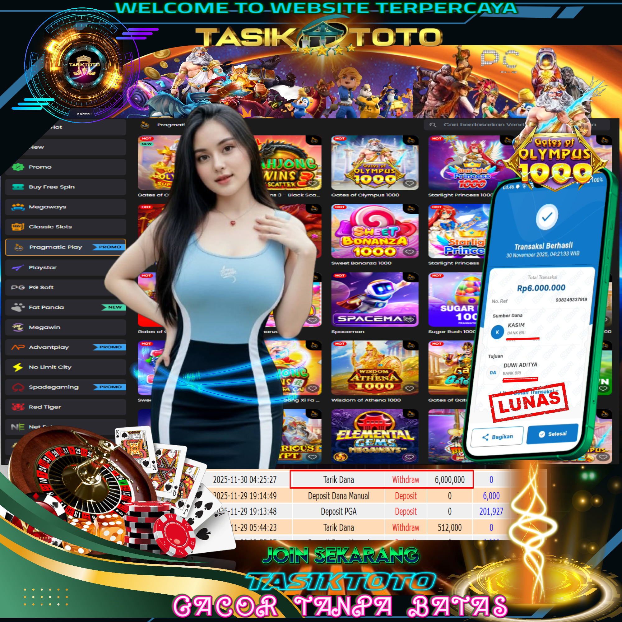 BUKTI JP TASIKTOTO – 30 NOVEMBER 2025