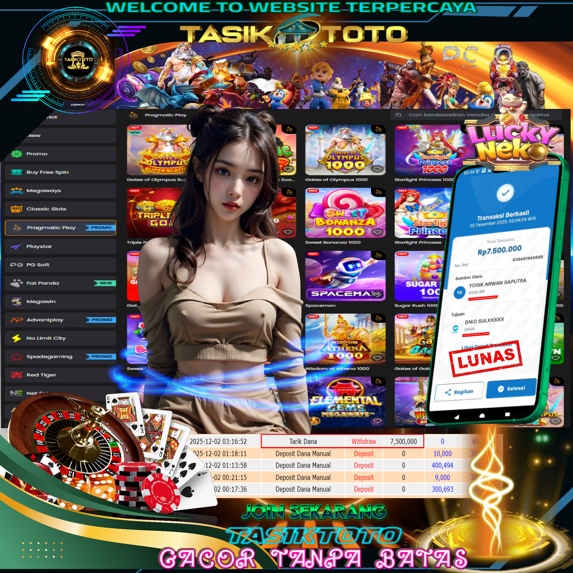 BUKTI JP TASIKTOTO – 2 DESEMBER 2025