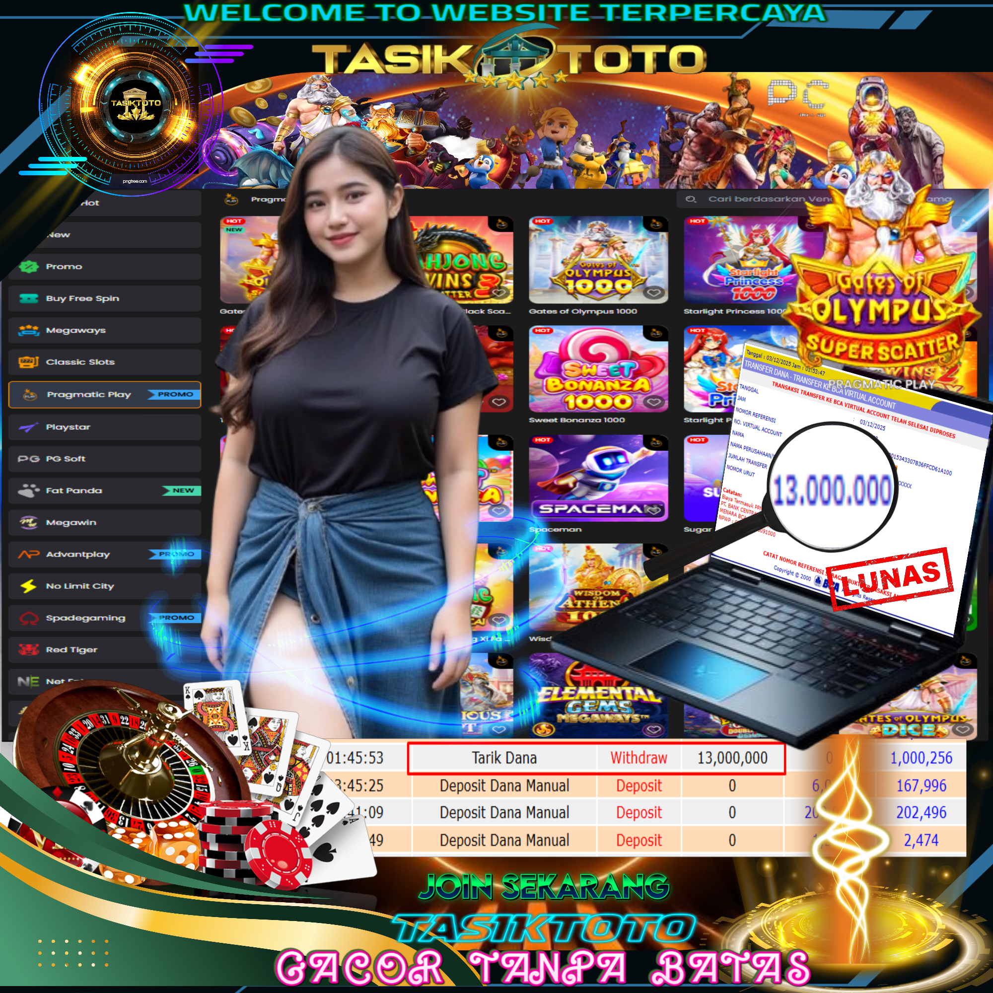 BUKTI JP TASIKTOTO – 3 DESEMBER 2025