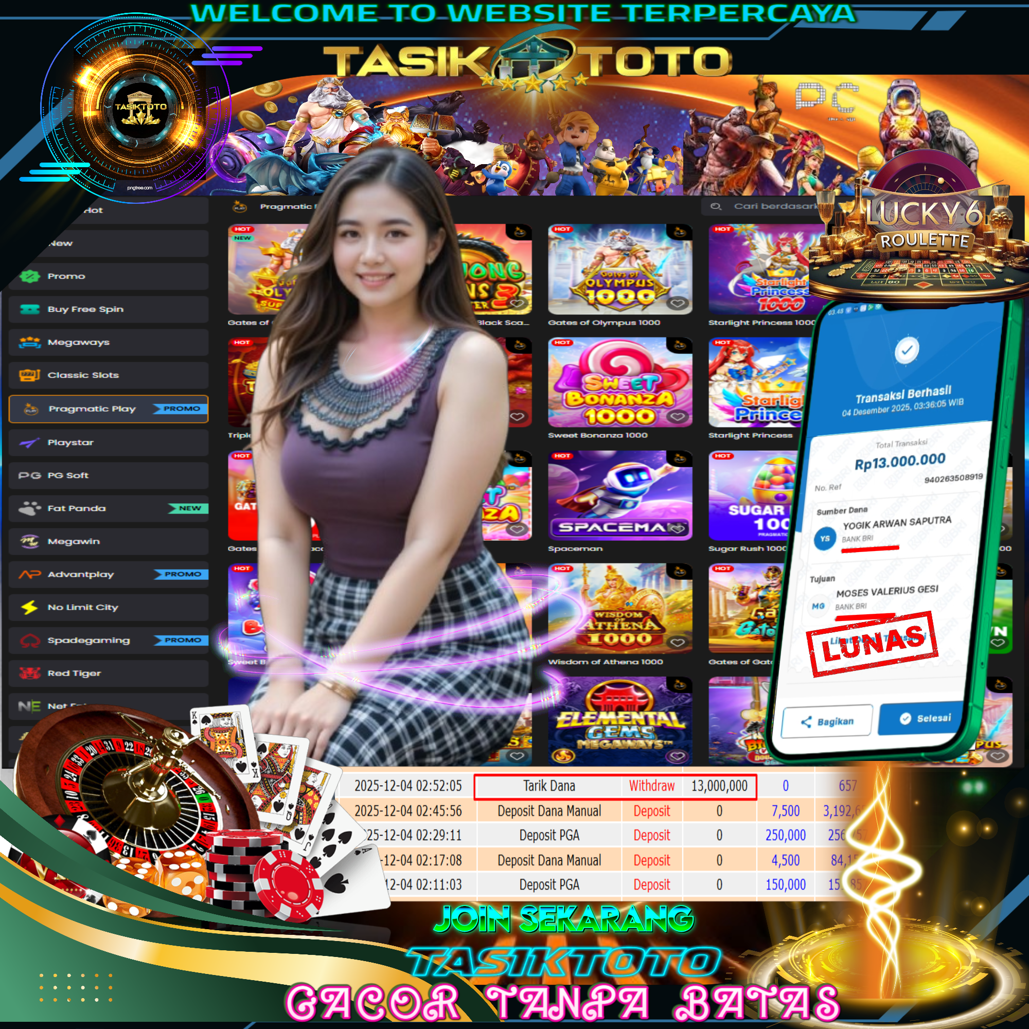 BUKTI JP TASIKTOTO – 4 DESEMBER 2025