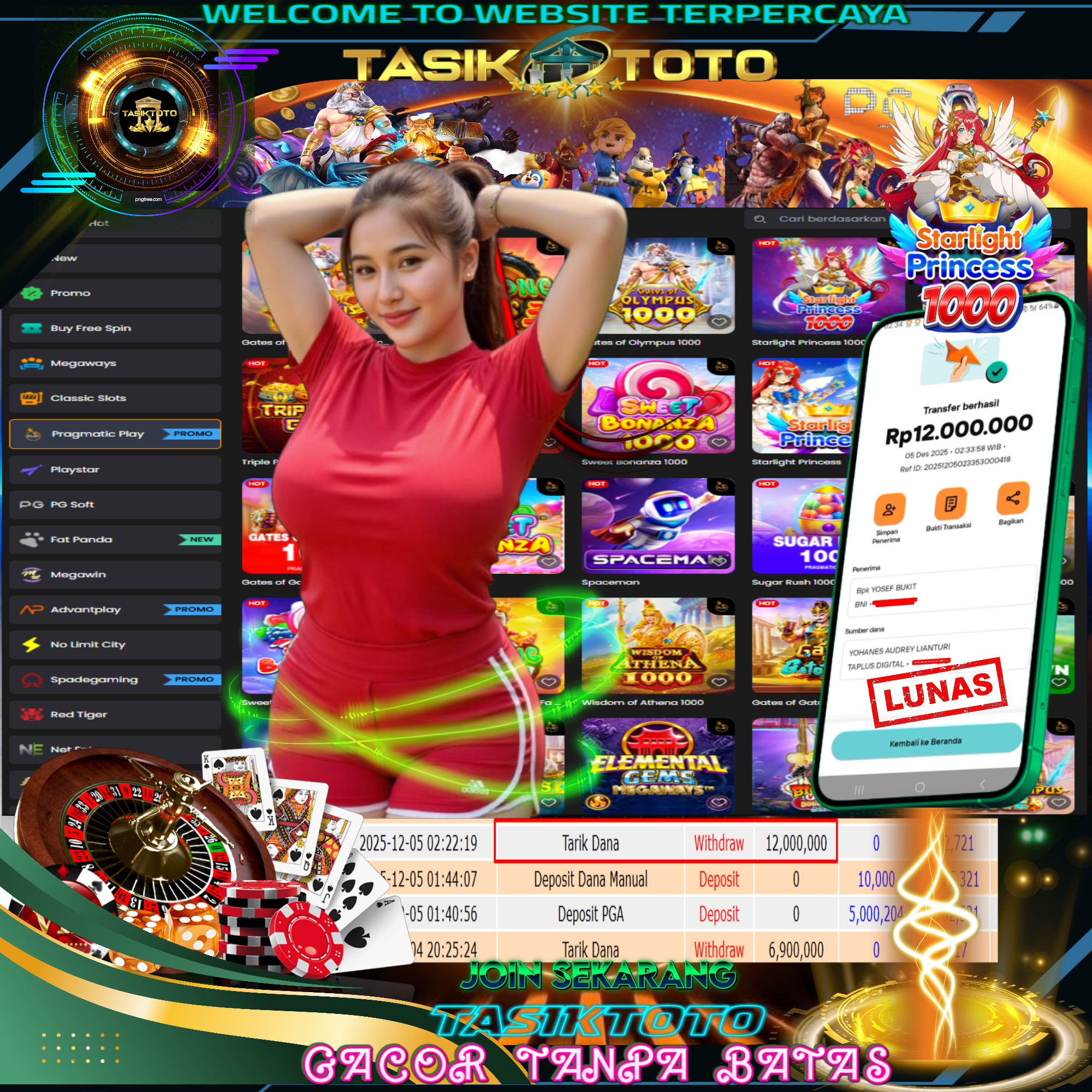 BUKTI JP TASIKTOTO – 5 DESEMBER 2025