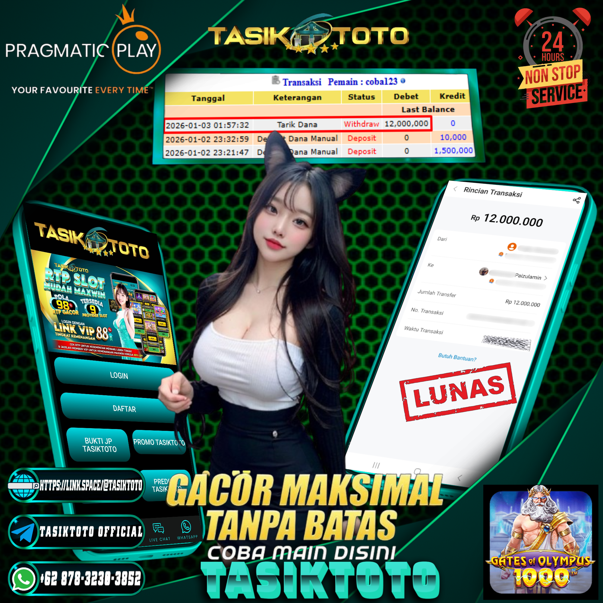 BUKTI JP TASIKTOTO – 03 JANUARI 2026