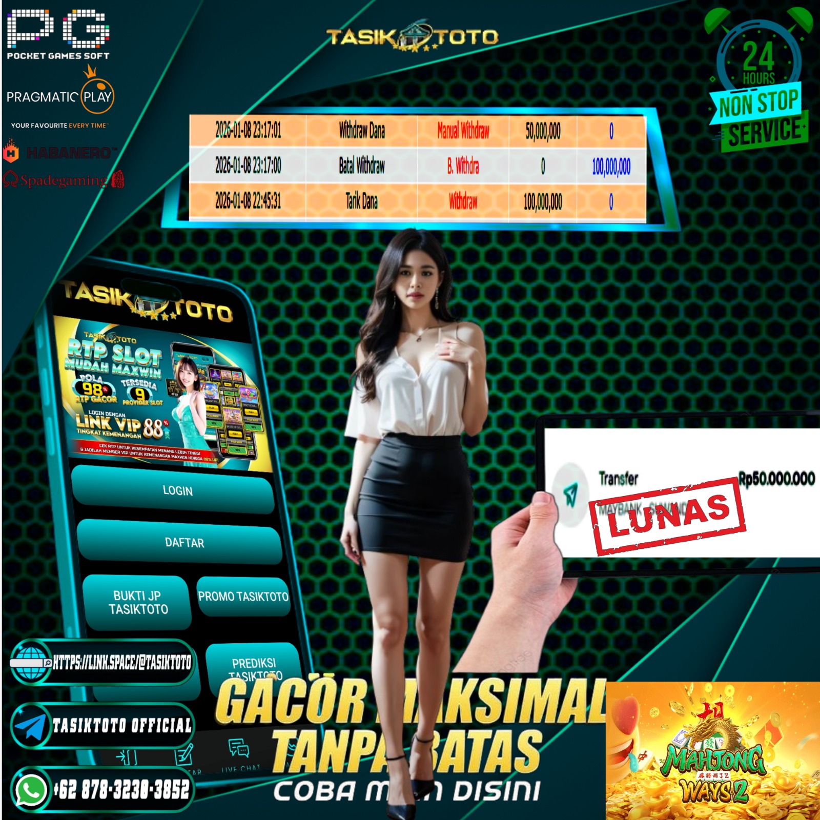 BUKTI JP TASIKTOTO – 09 JANUARI 2026