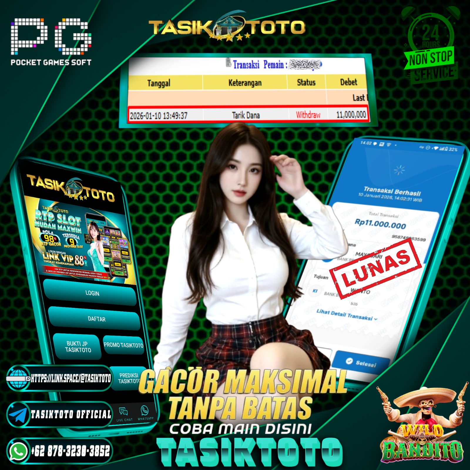 BUKTI JP TASIKTOTO – 11 JANUARI 2026