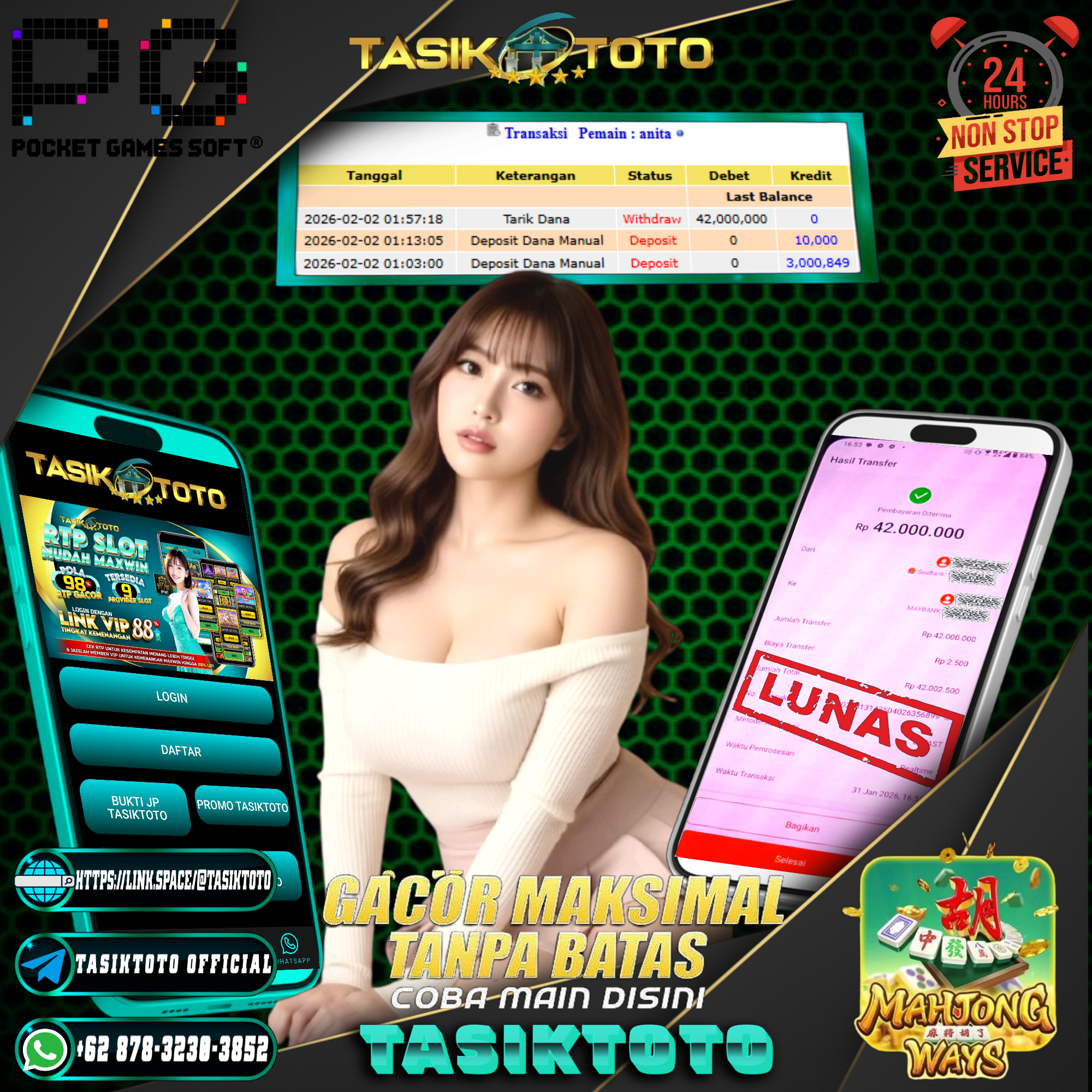 BUKTI JP TASIKTOTO – 02 FEBRUARI 2026