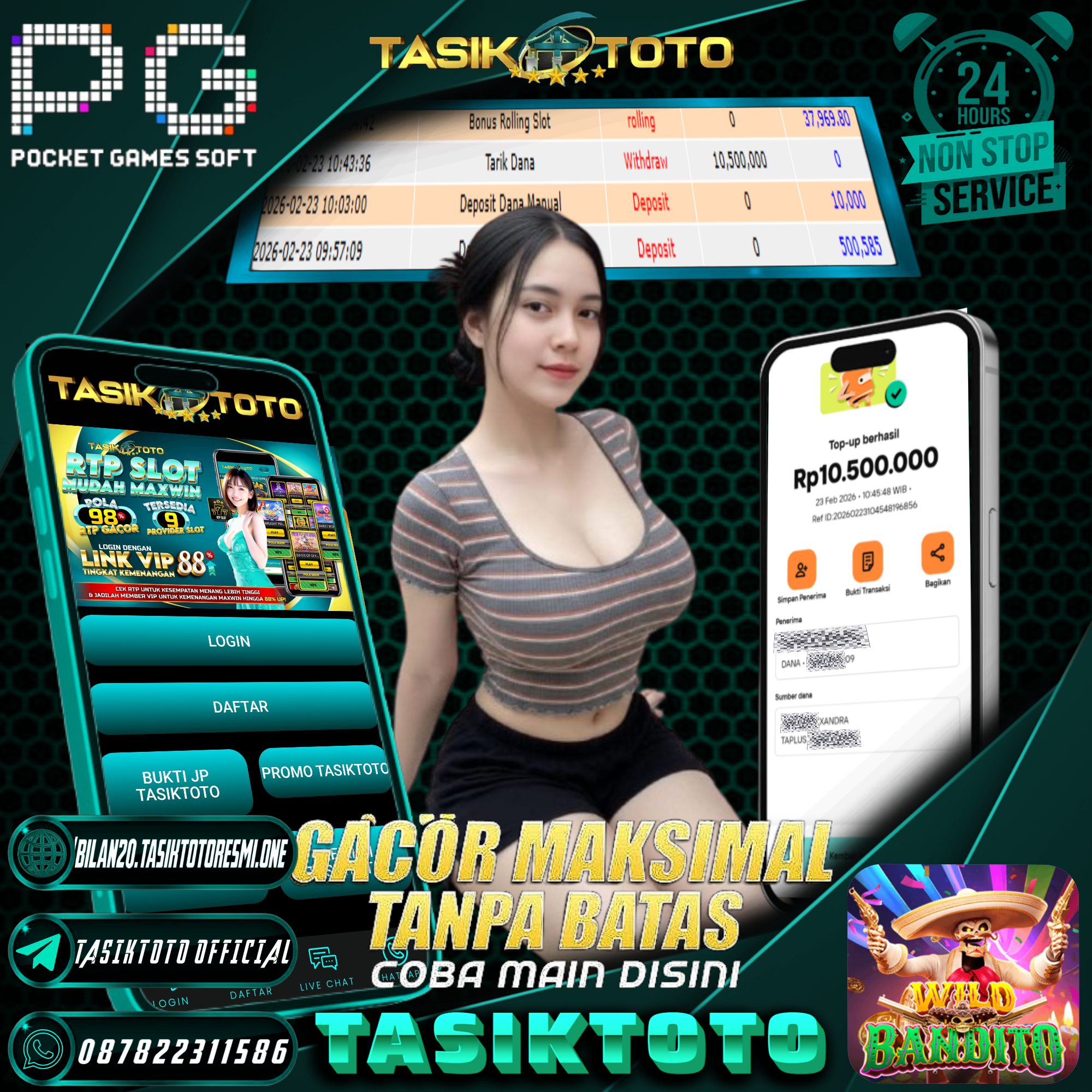 BUKTI JP TASIKTOTO – 24 FEBRUARI 2026