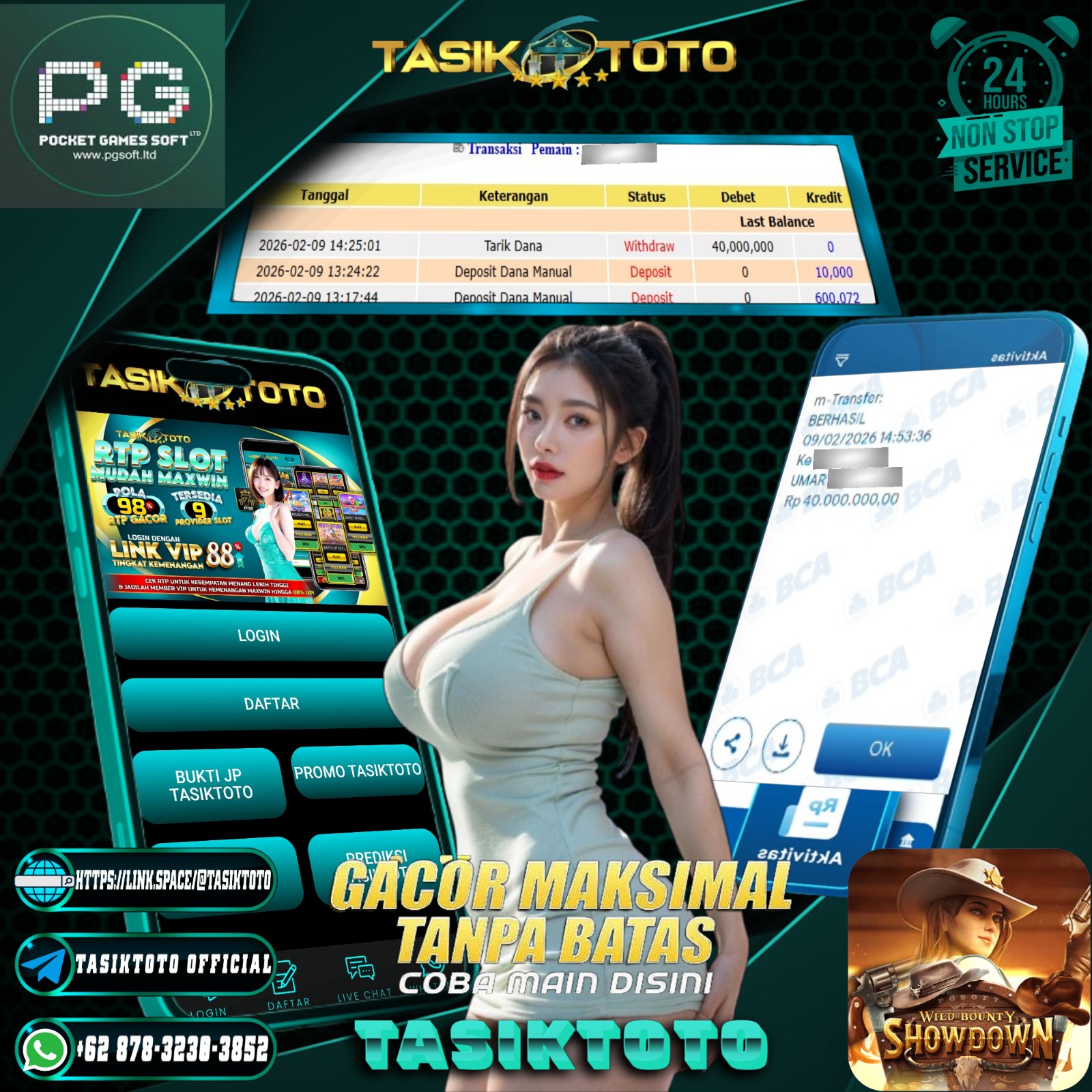 BUKTI JP TASIKTOTO – 10 FEBRUARI 2026